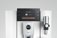 E8 Piano White (ED) Kaffeevollautomat